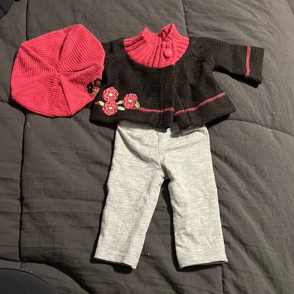 American girl doll/ bitty baby outfit